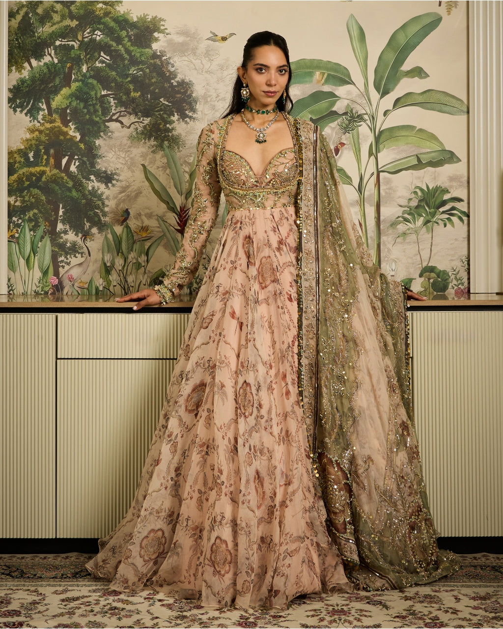 Lina Anarkali Set