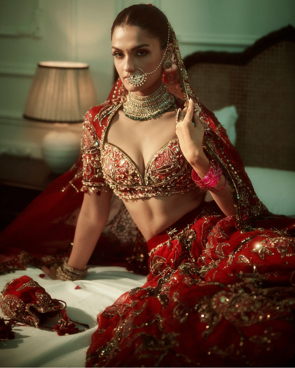 Lubna Lehenga Set
