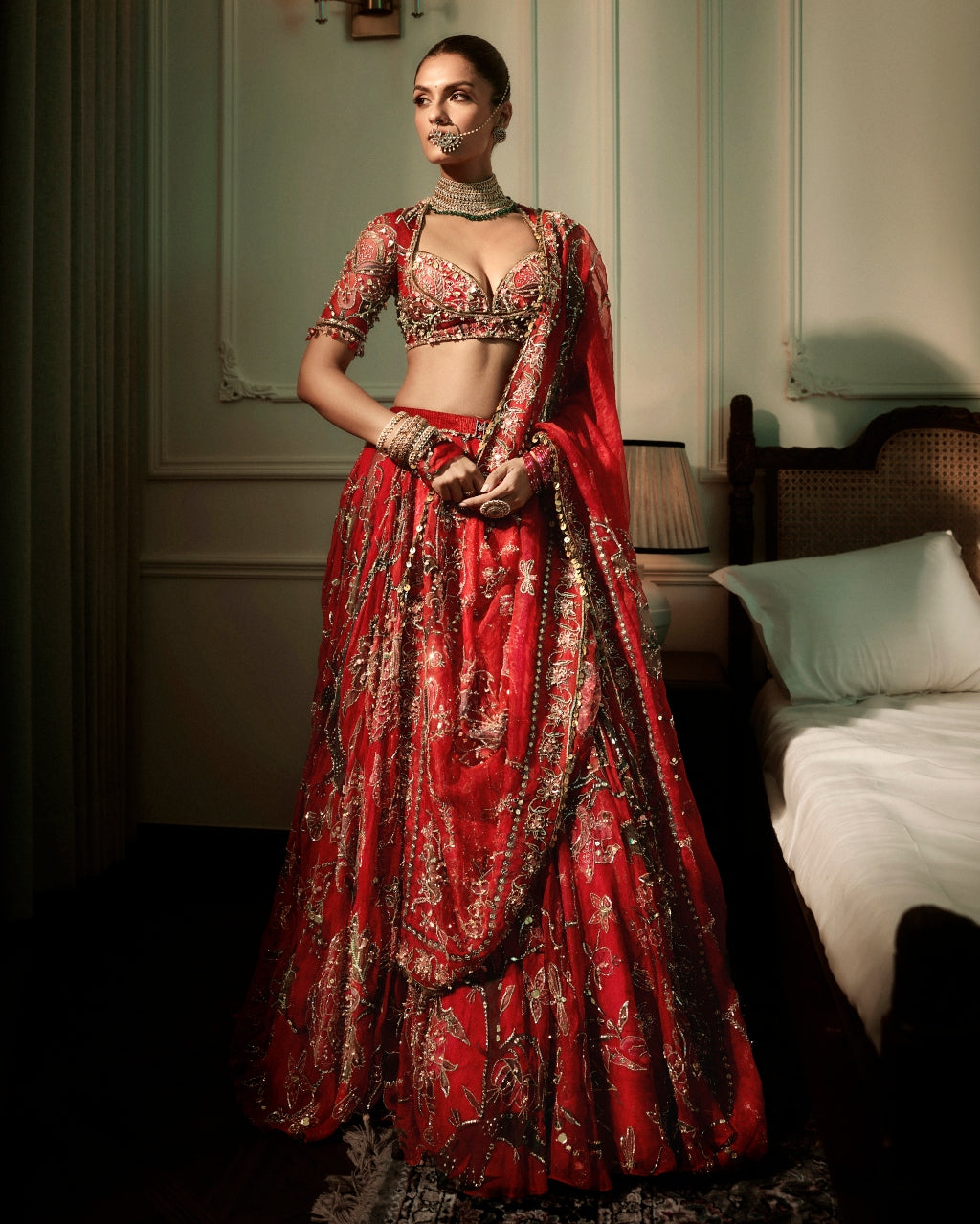 Lubna Lehenga Set