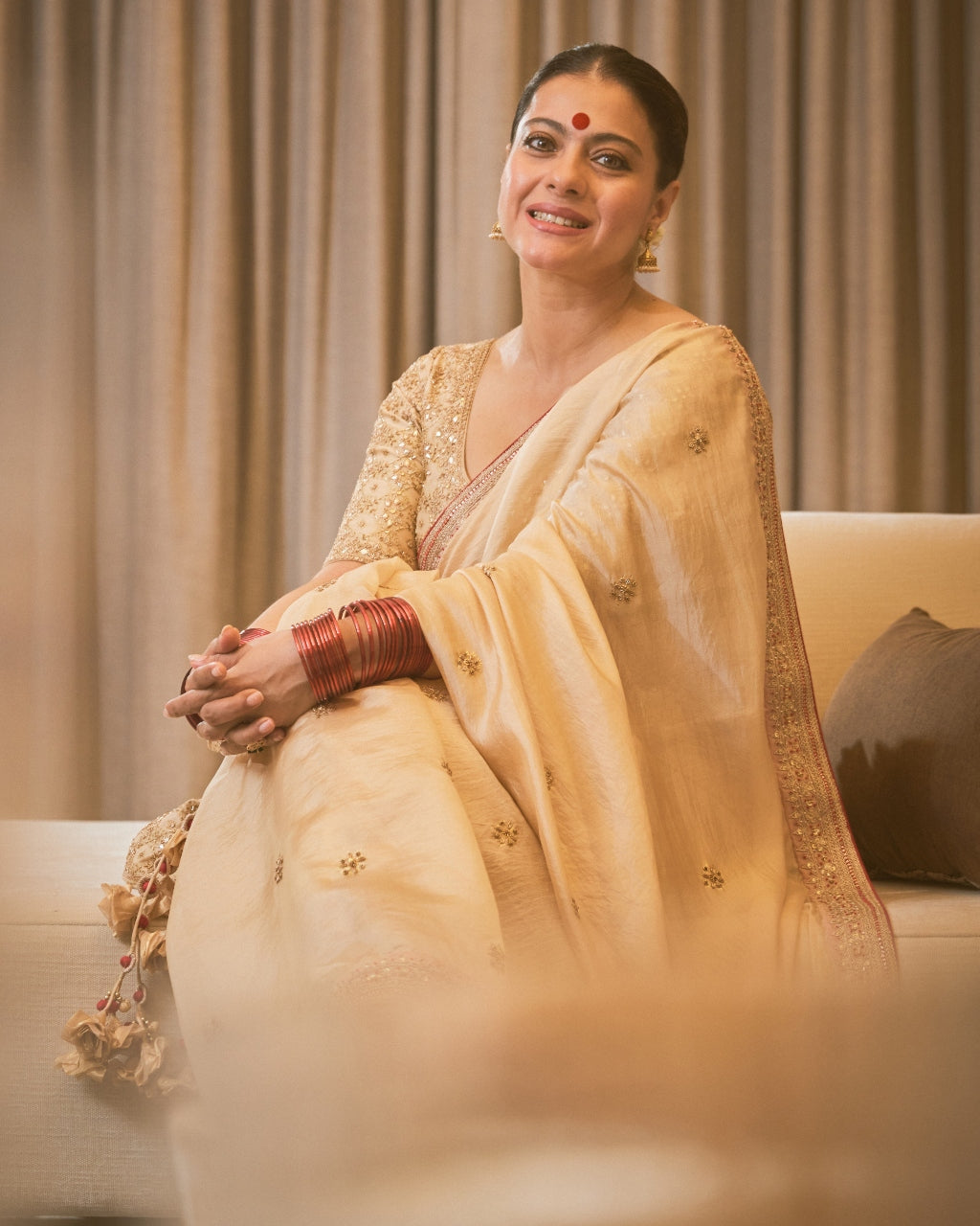 Bollywood Actress Kajol Traditional Wardrobe Is Perfect For Upcoming  Wedding Season