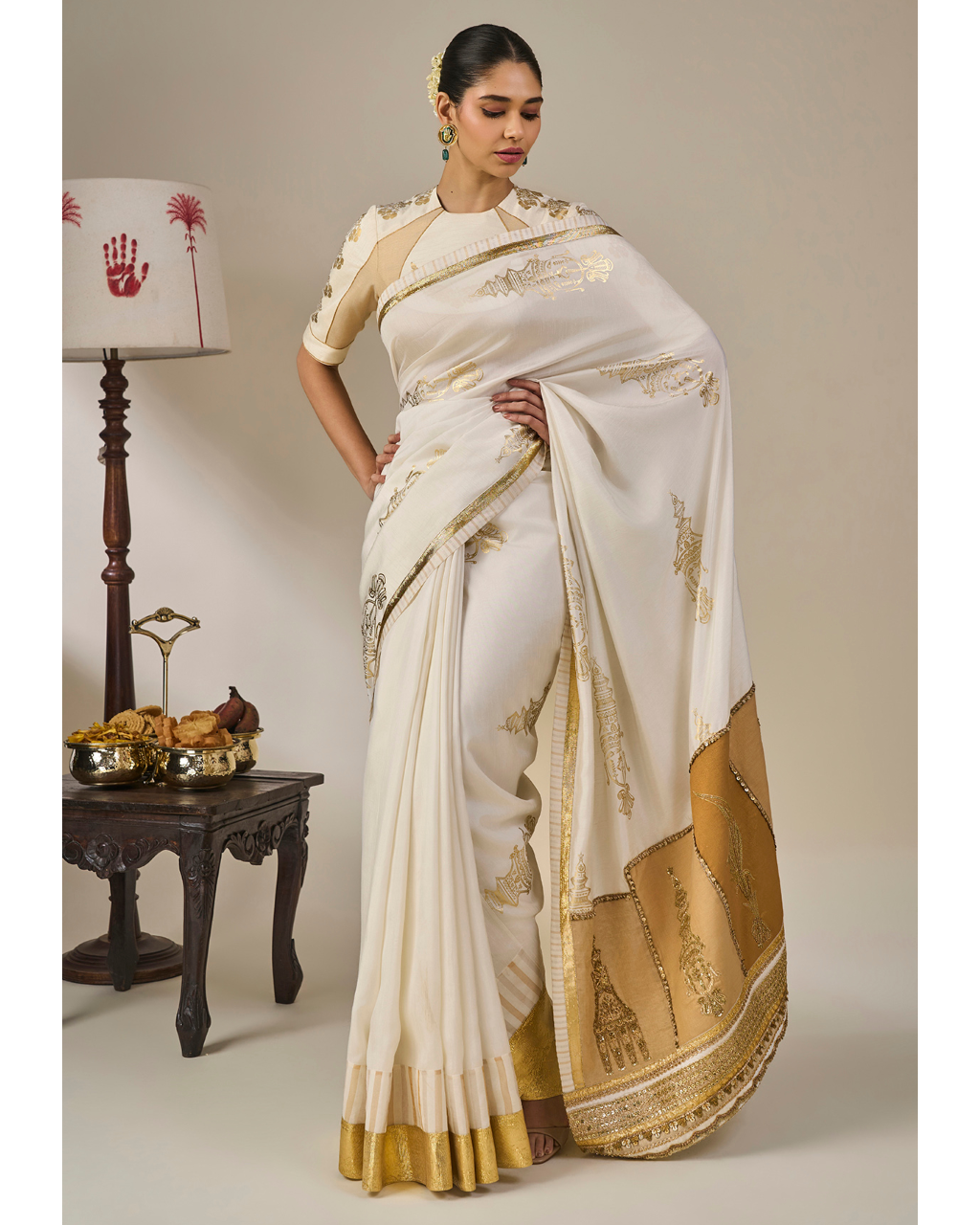 Kathakali Tales Sari Set