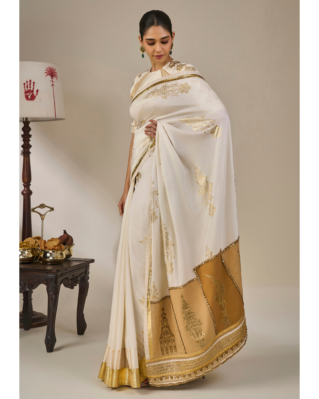 Kathakali Tales Sari Set