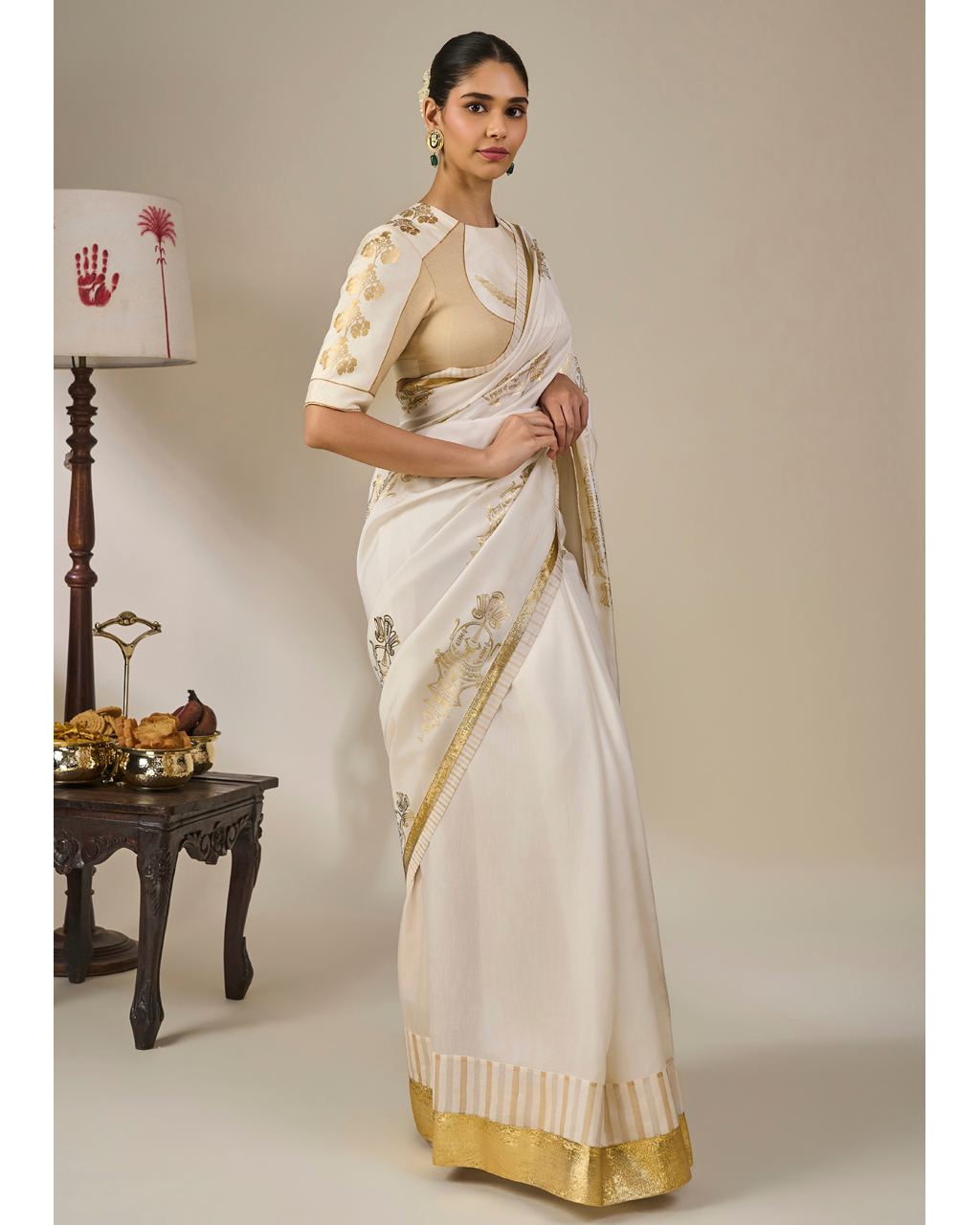 Kathakali Tales Sari Set