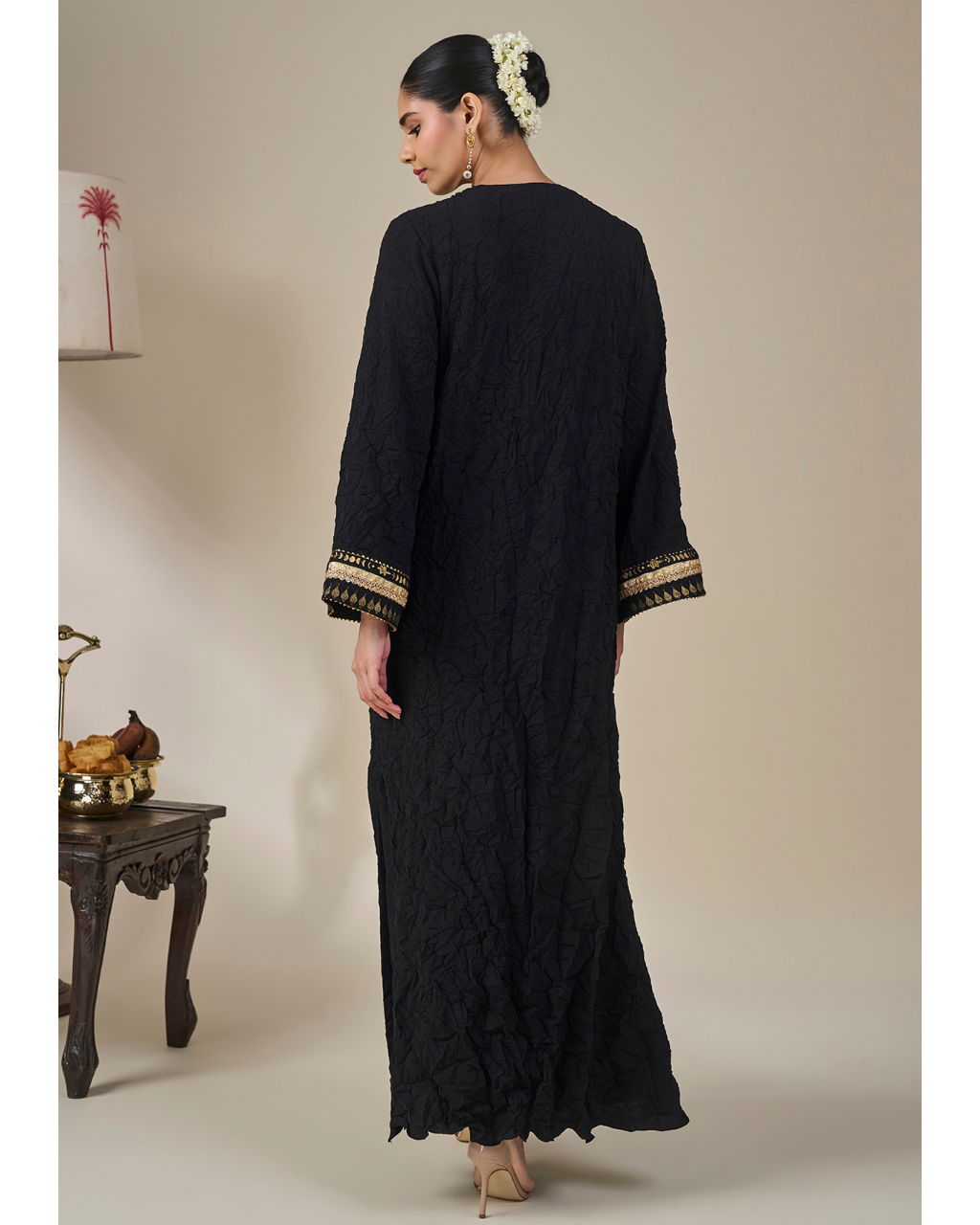Black Ambi Bloom Kaftan