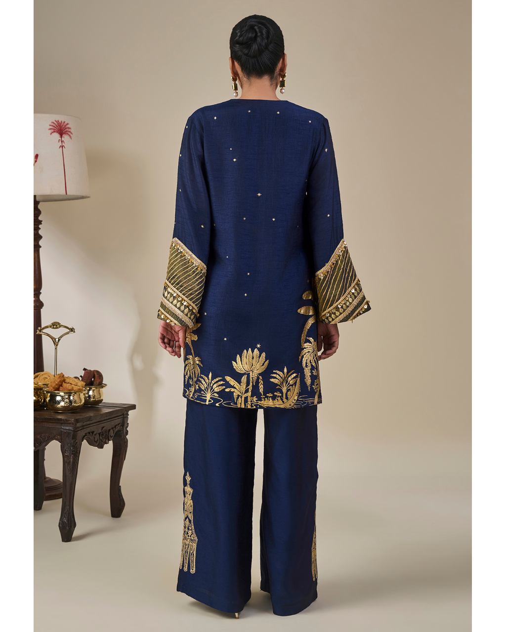 Backwater Postcards Kurta Set