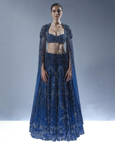 Abyssal Bloom Lehenga Set