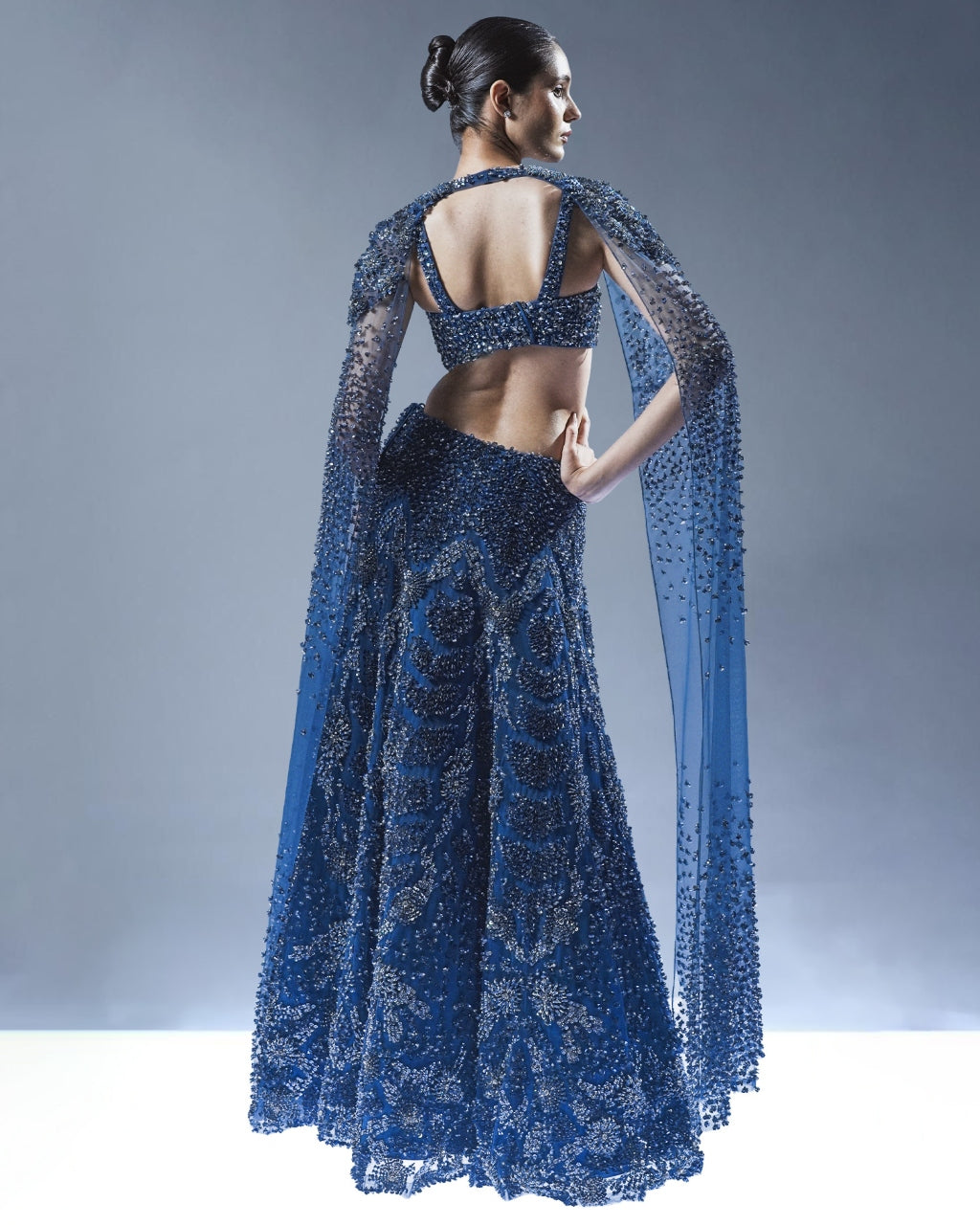 Abyssal Bloom Lehenga Set