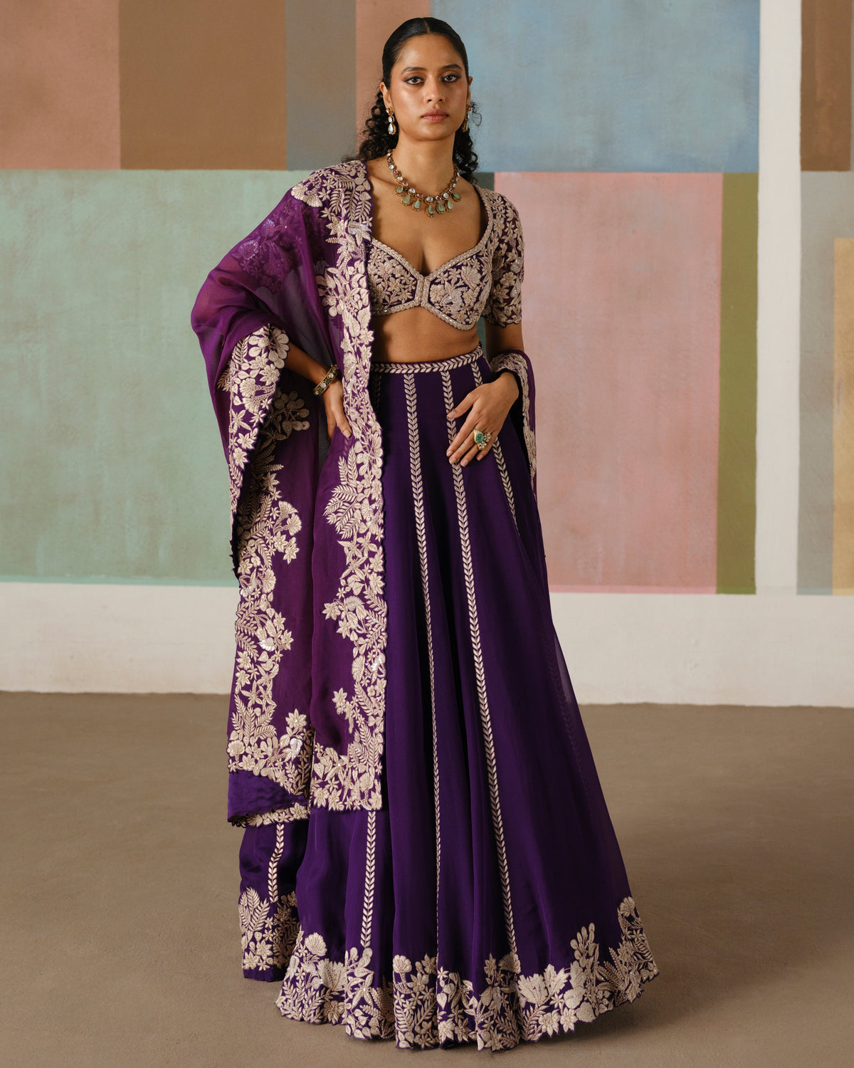 Ruhani Lehenga Set