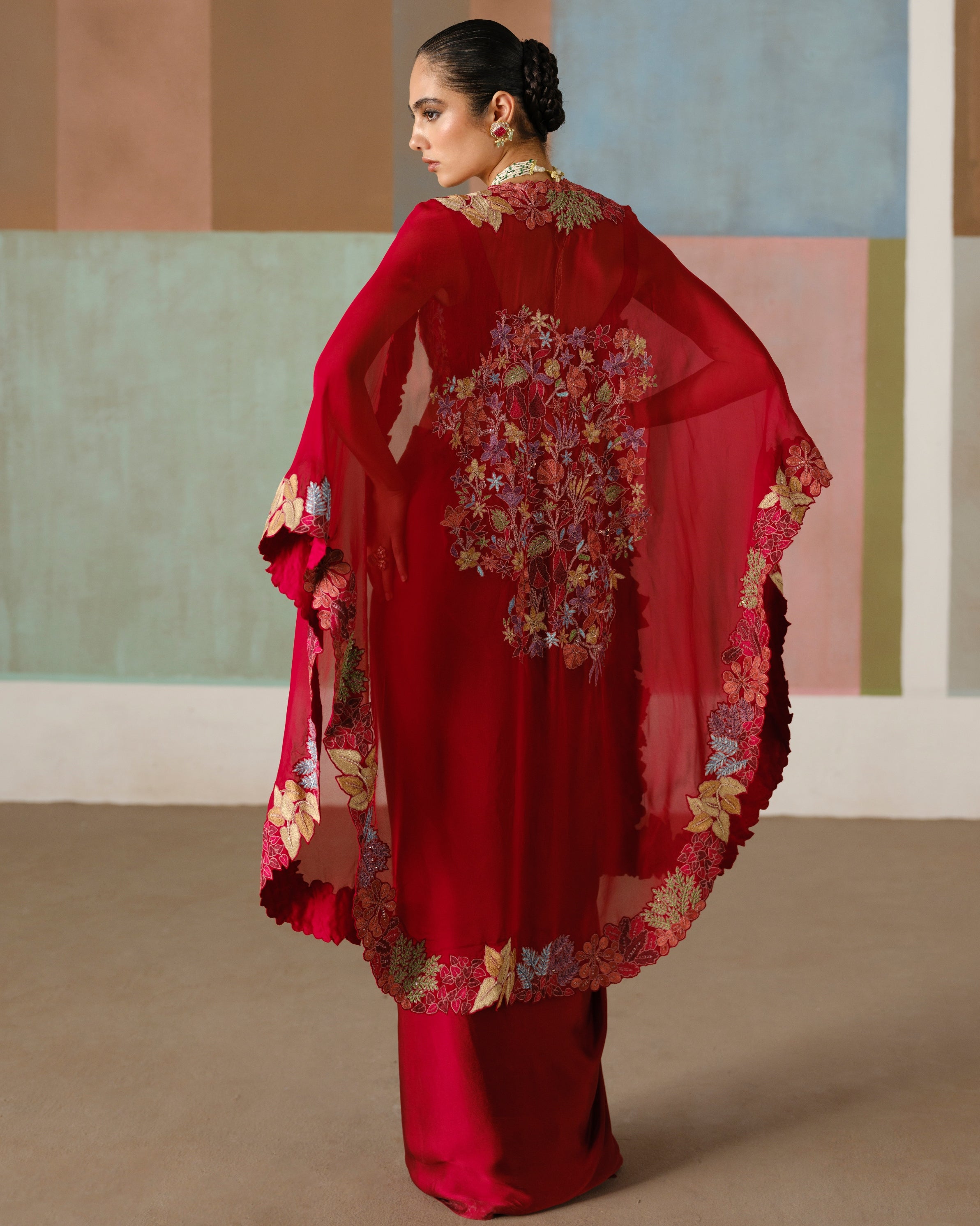 Red Lea Cape Set