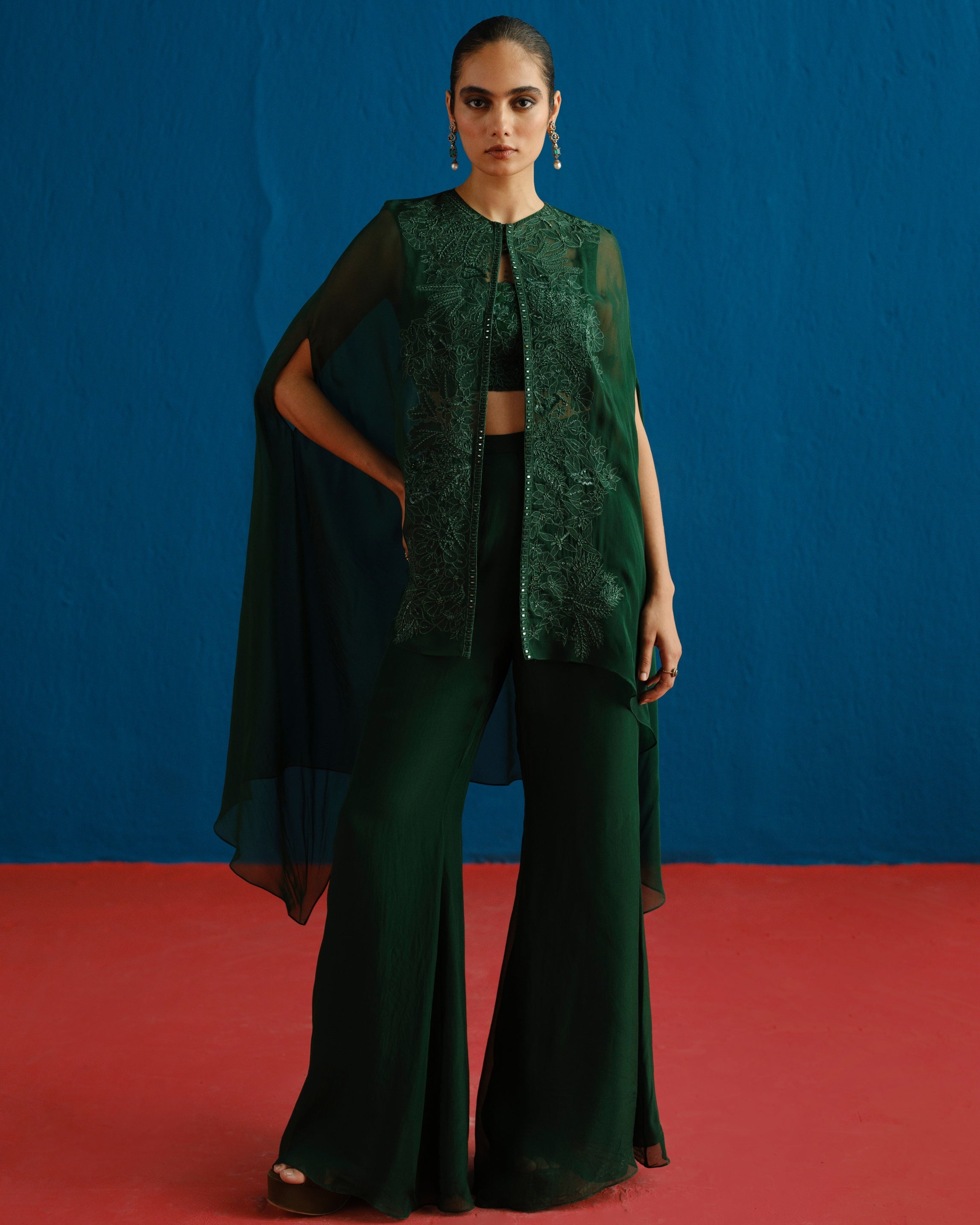 Green Aurea Pant Set