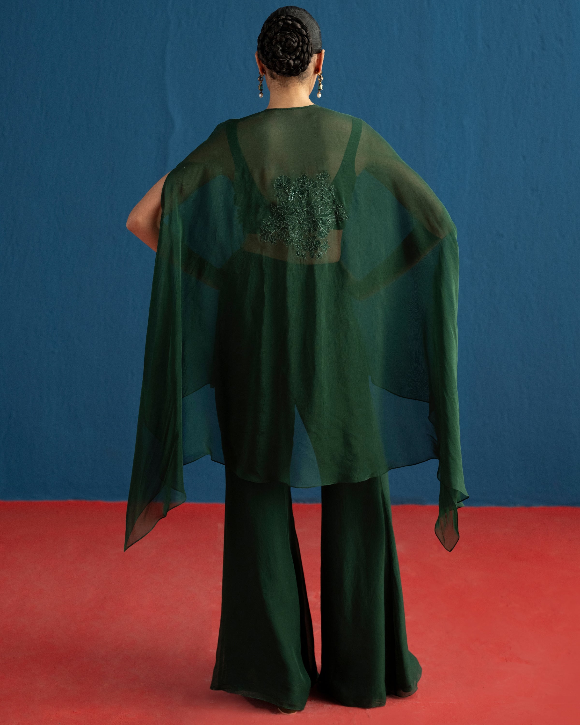 Green Aurea Pant Set