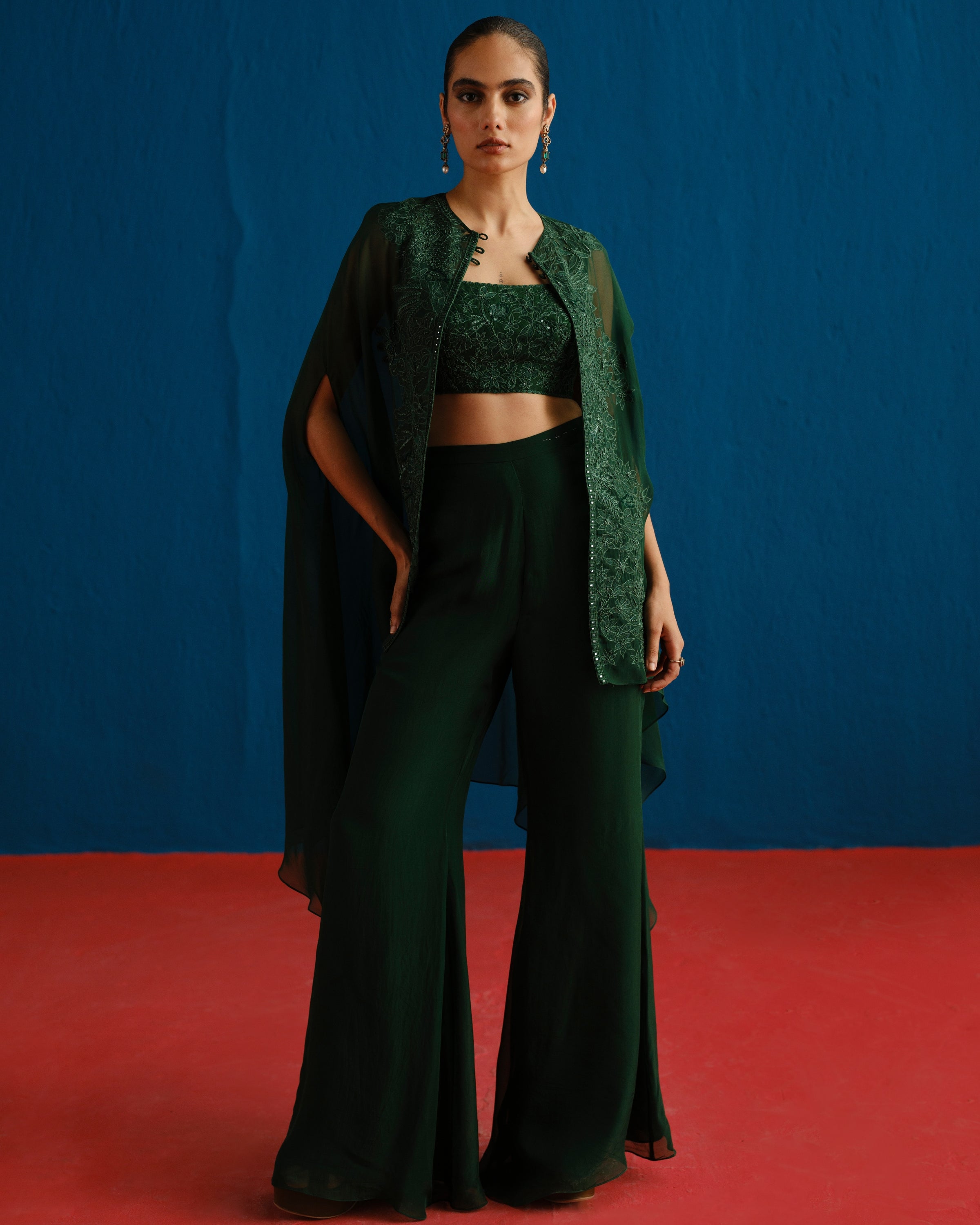 Green Aurea Pant Set