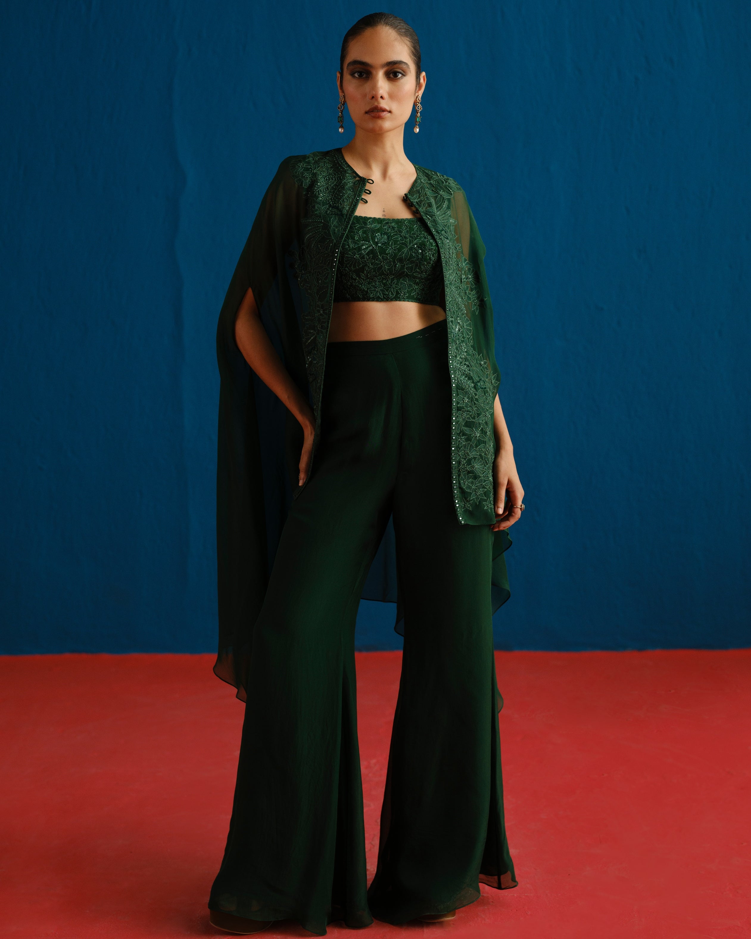 Green Aurea Pant Set
