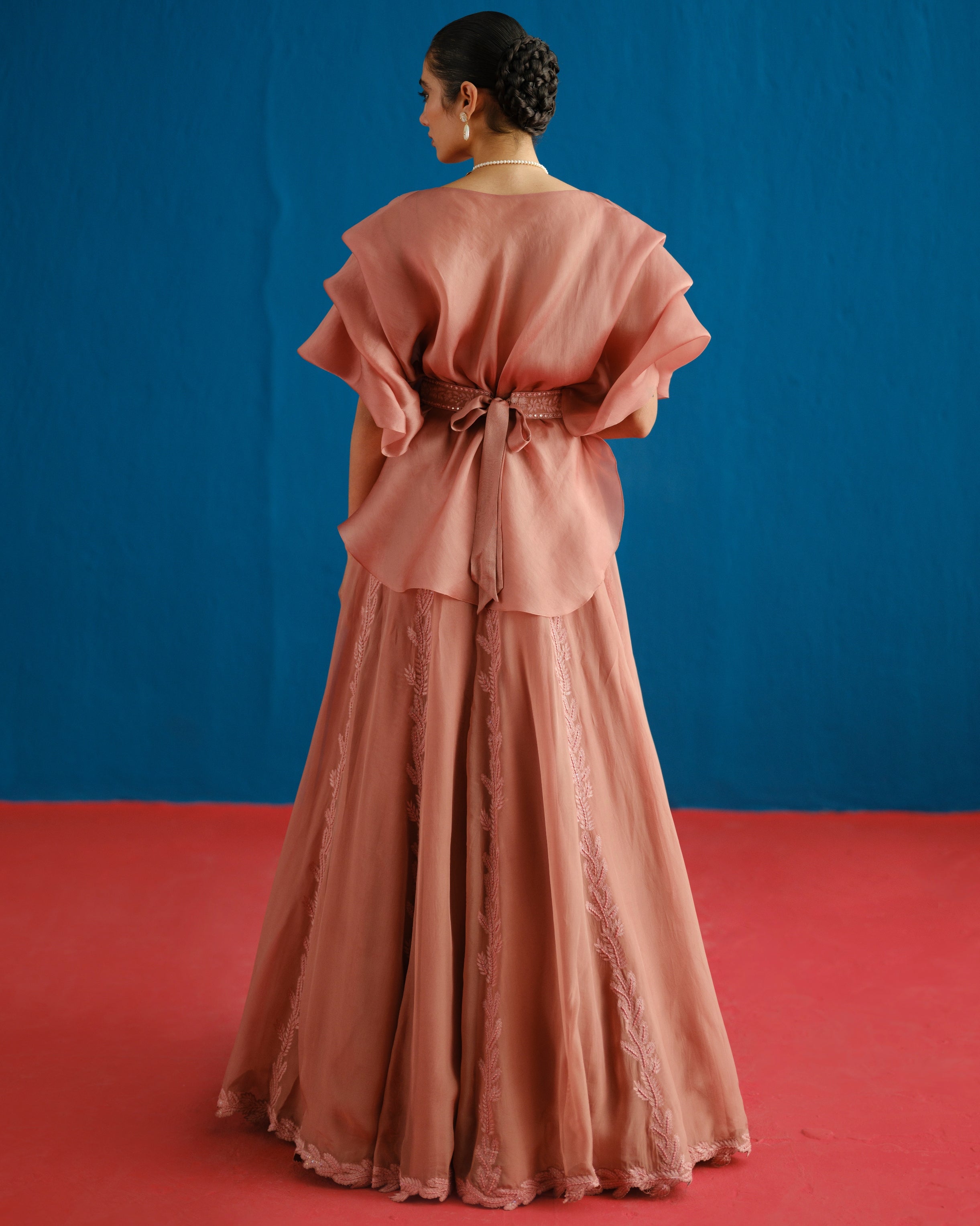 Pink Alana Skirt Set