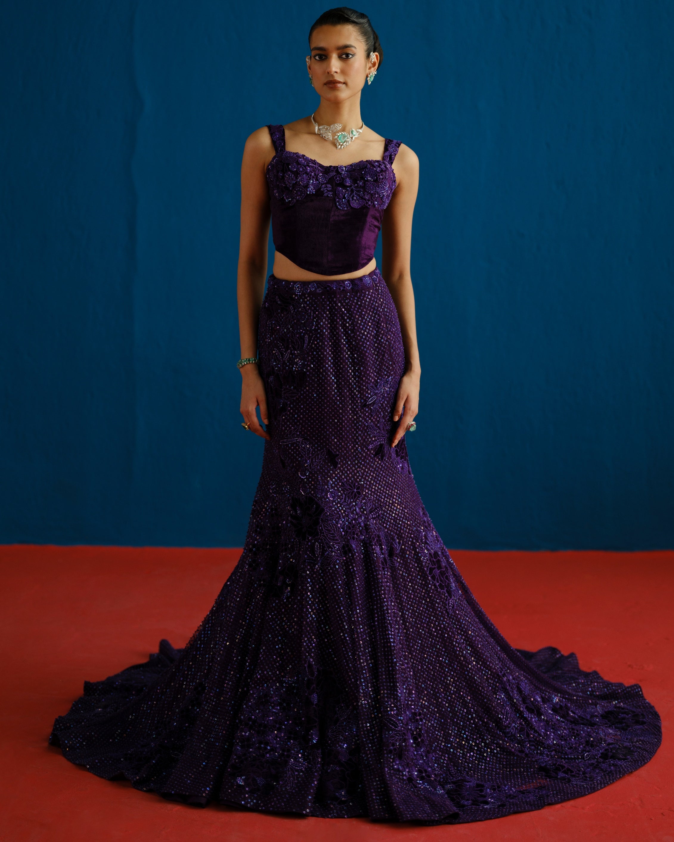 Audrey Lehenga Set | Mishru – KYNAH