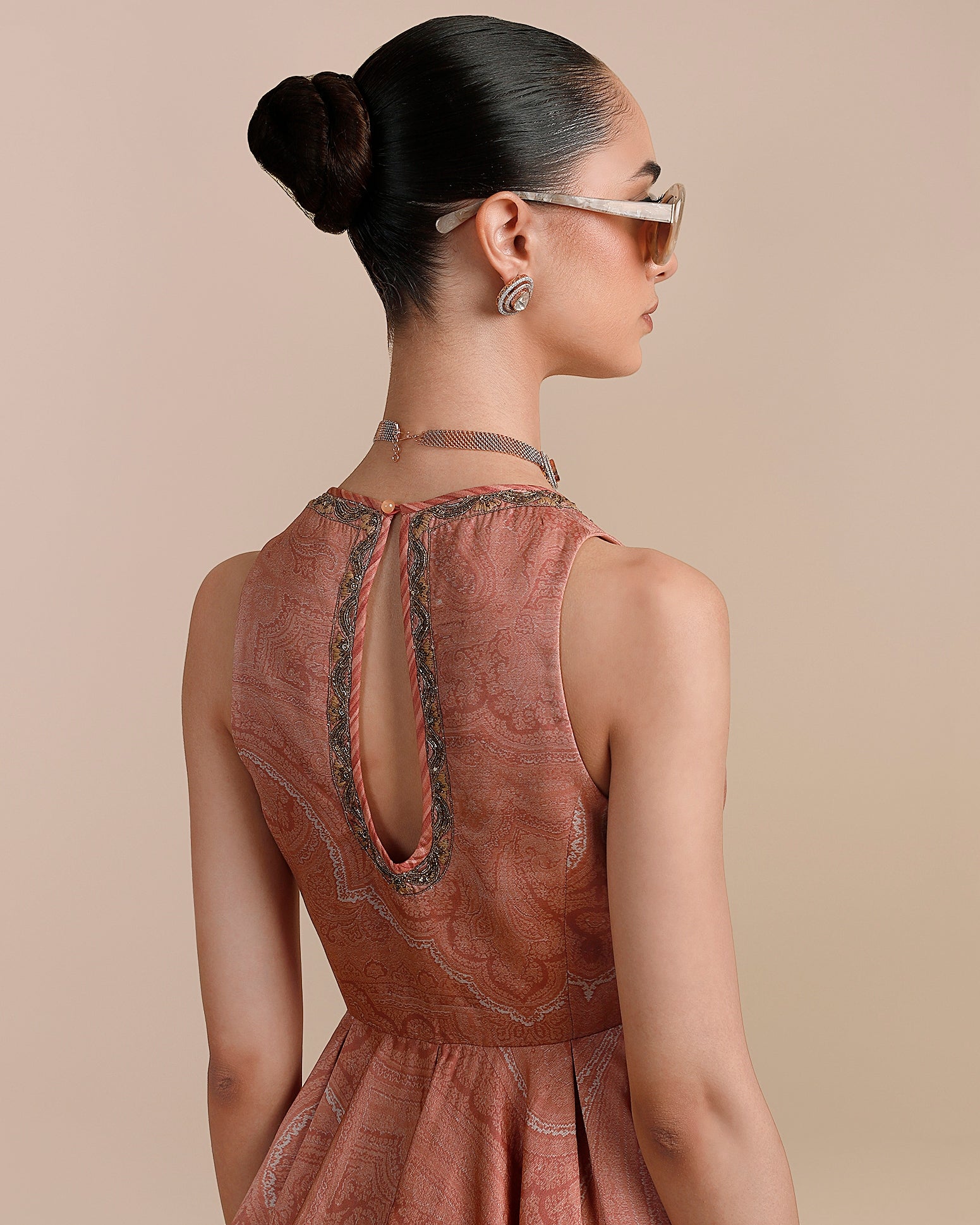 Rose Pink Sharara Set