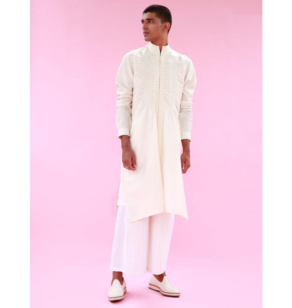 Droop Ivory Kurta Set