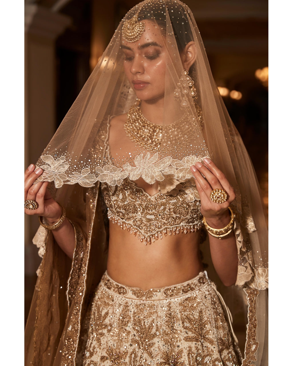 The Vintage Tuscan Heritage Lehenga Set