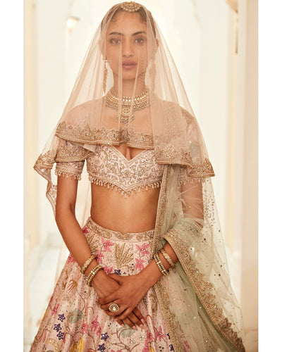The Royal Savannah Landscape Lehenga Set