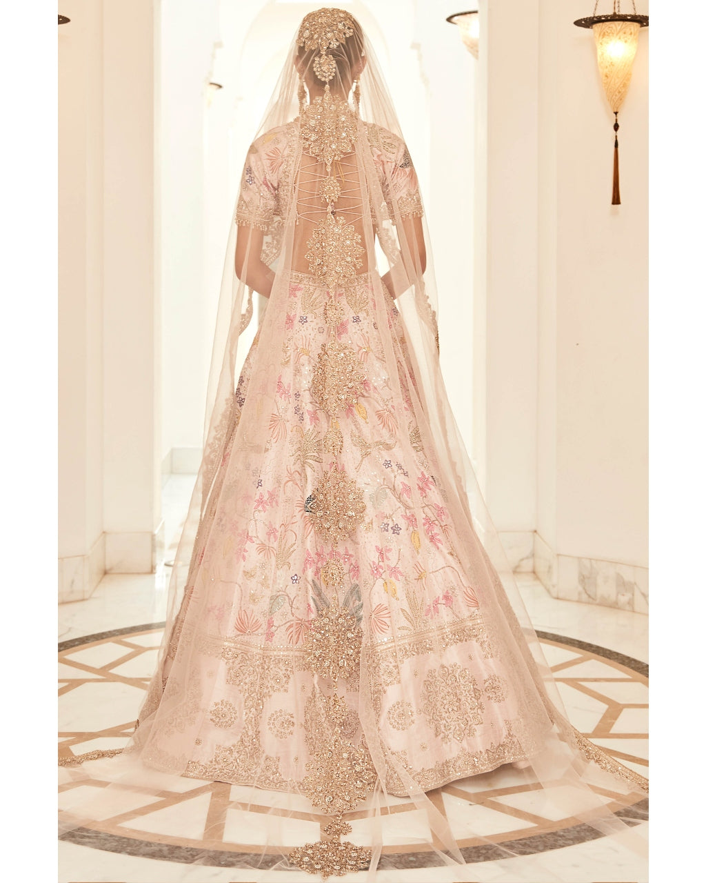 The Royal Savannah Landscape Lehenga Set
