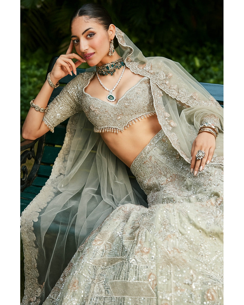 The Tuscan Heritage Landscape Lehenga Set