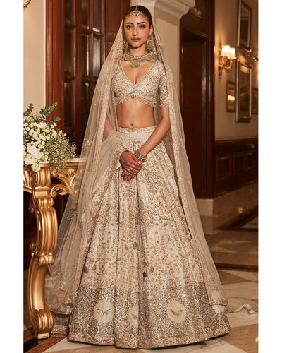 The Vintage Royal Maze Lehenga Set
