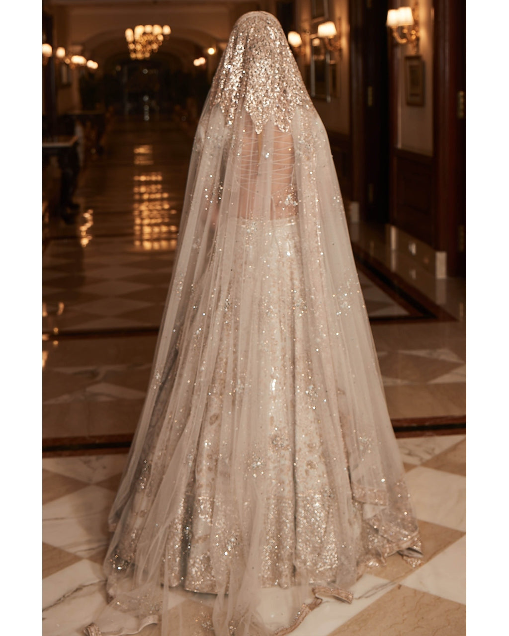 The Vintage Royal Maze Lehenga Set