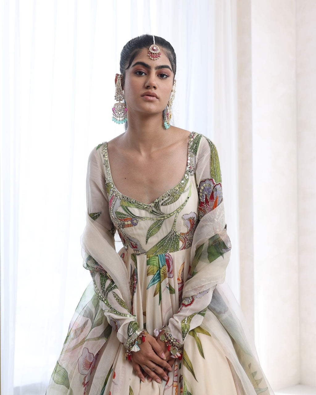 Maternity Anika Anarkali Set | Mahima Mahajan 20-26 weeks / L / 60 Maternity Anika Anarkali Set | Mahima Mahajan 20-26 weeks / L / 60