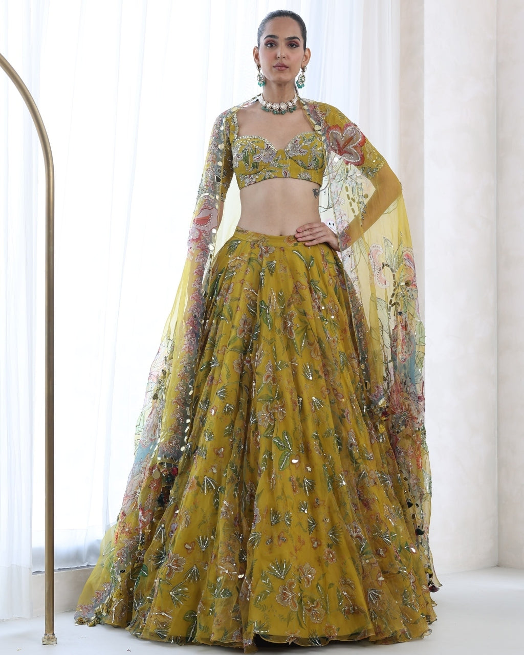 Spring Dwell Lehenga Set