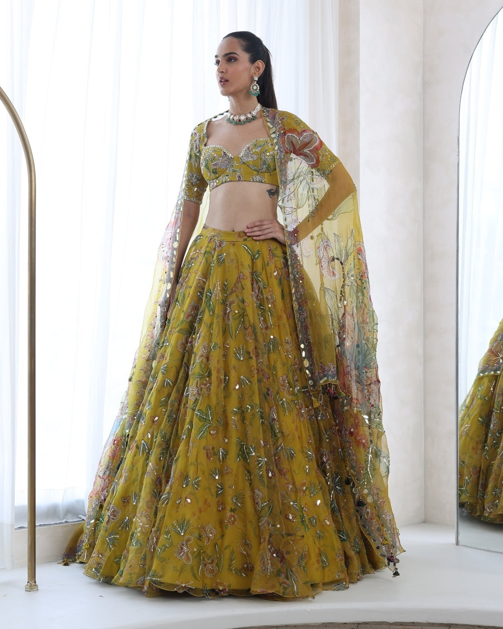 Spring Dwell Lehenga Set