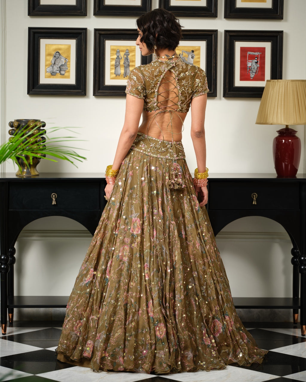 Dusa Lehenga Set