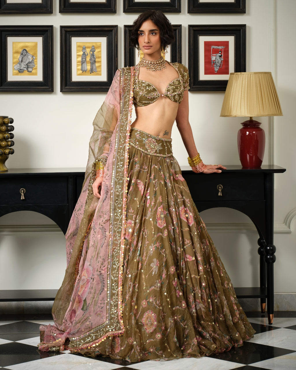 Dusa Lehenga Set
