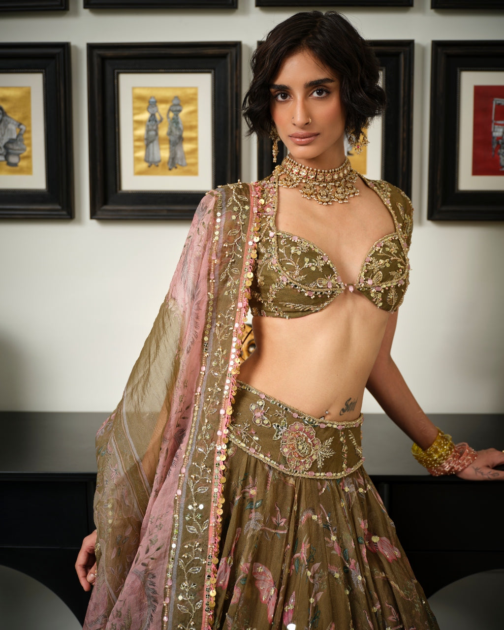 Dusa Lehenga Set