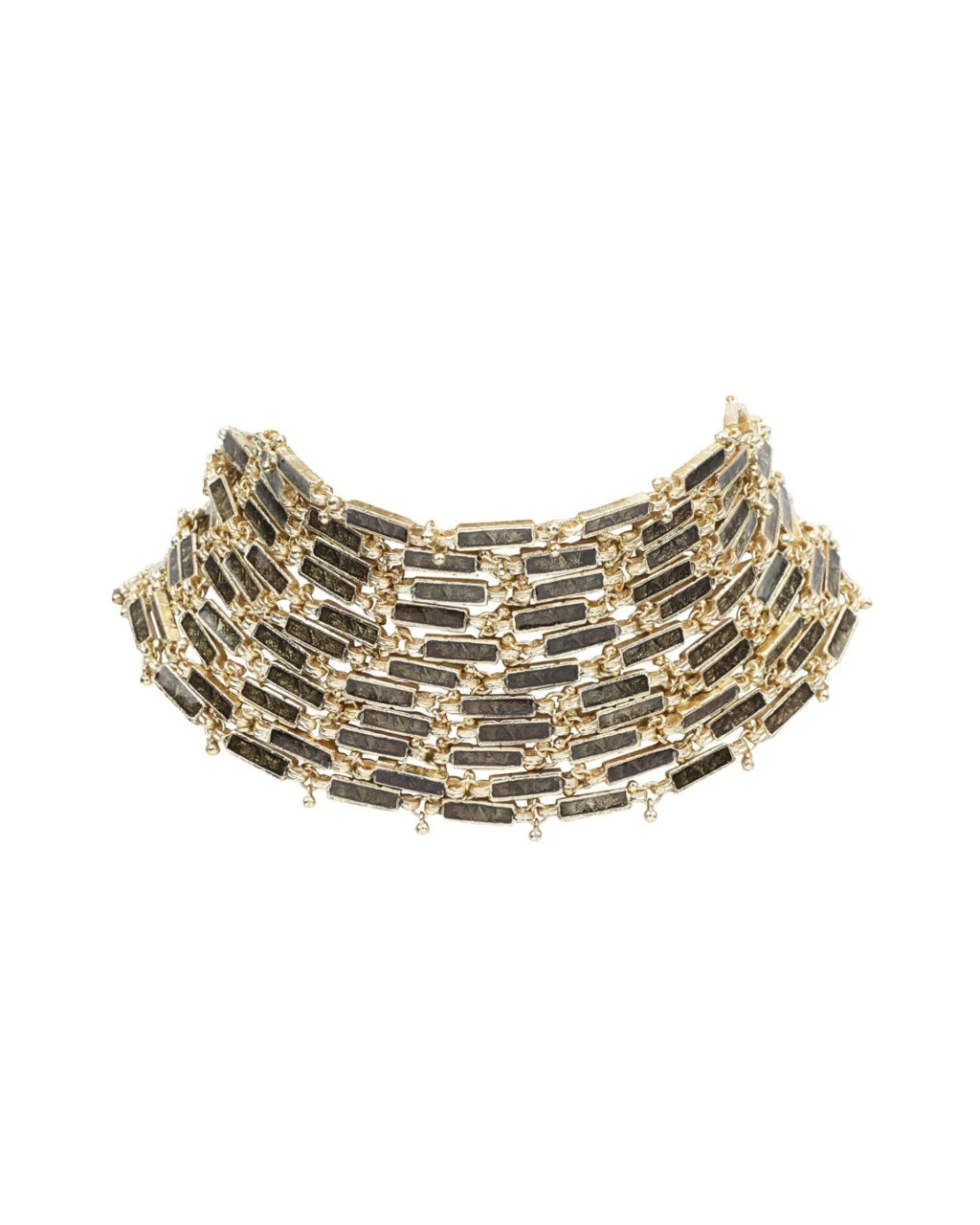 Jamila Enamel Link Necklace