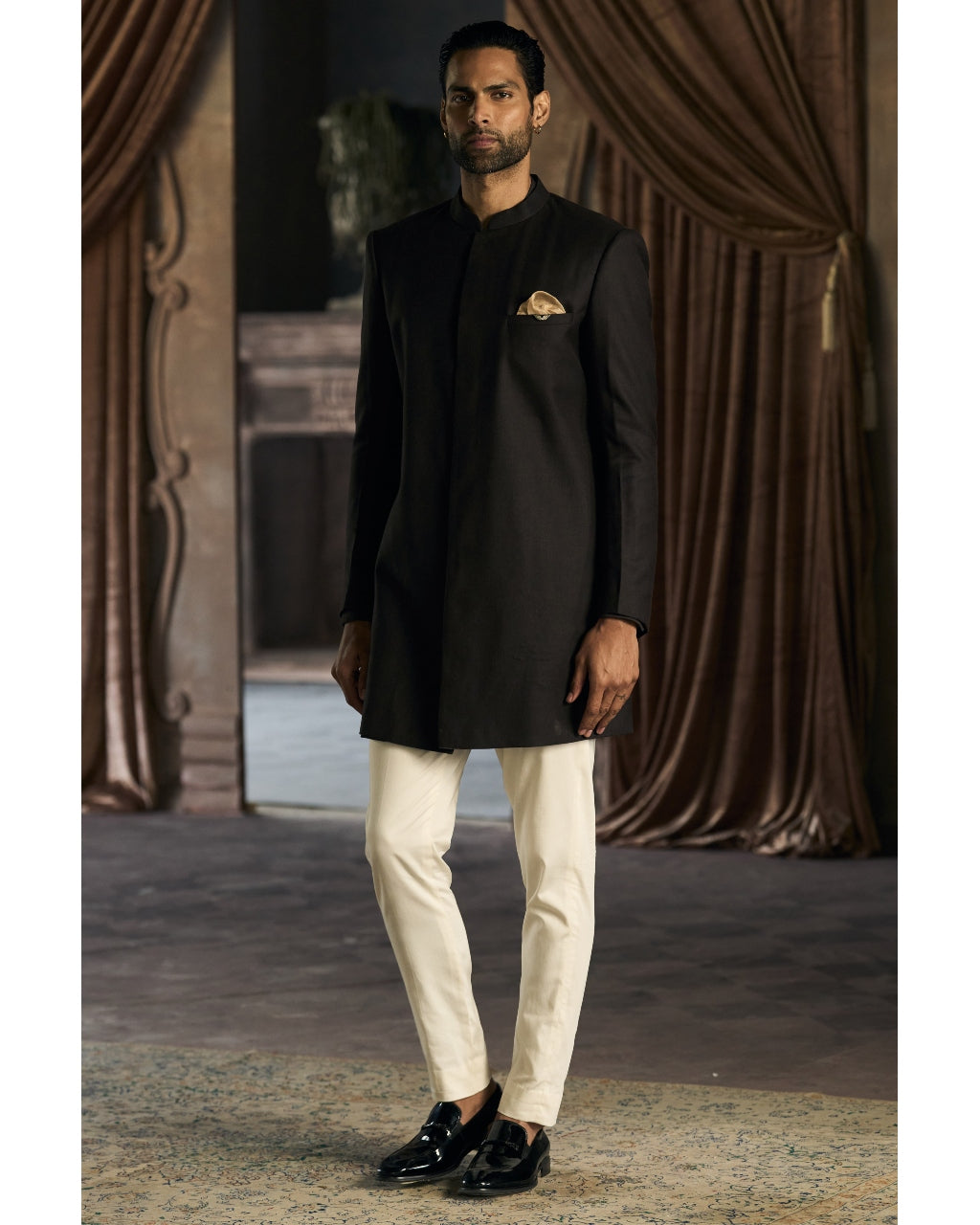 The Classic Matsya Achkan Set