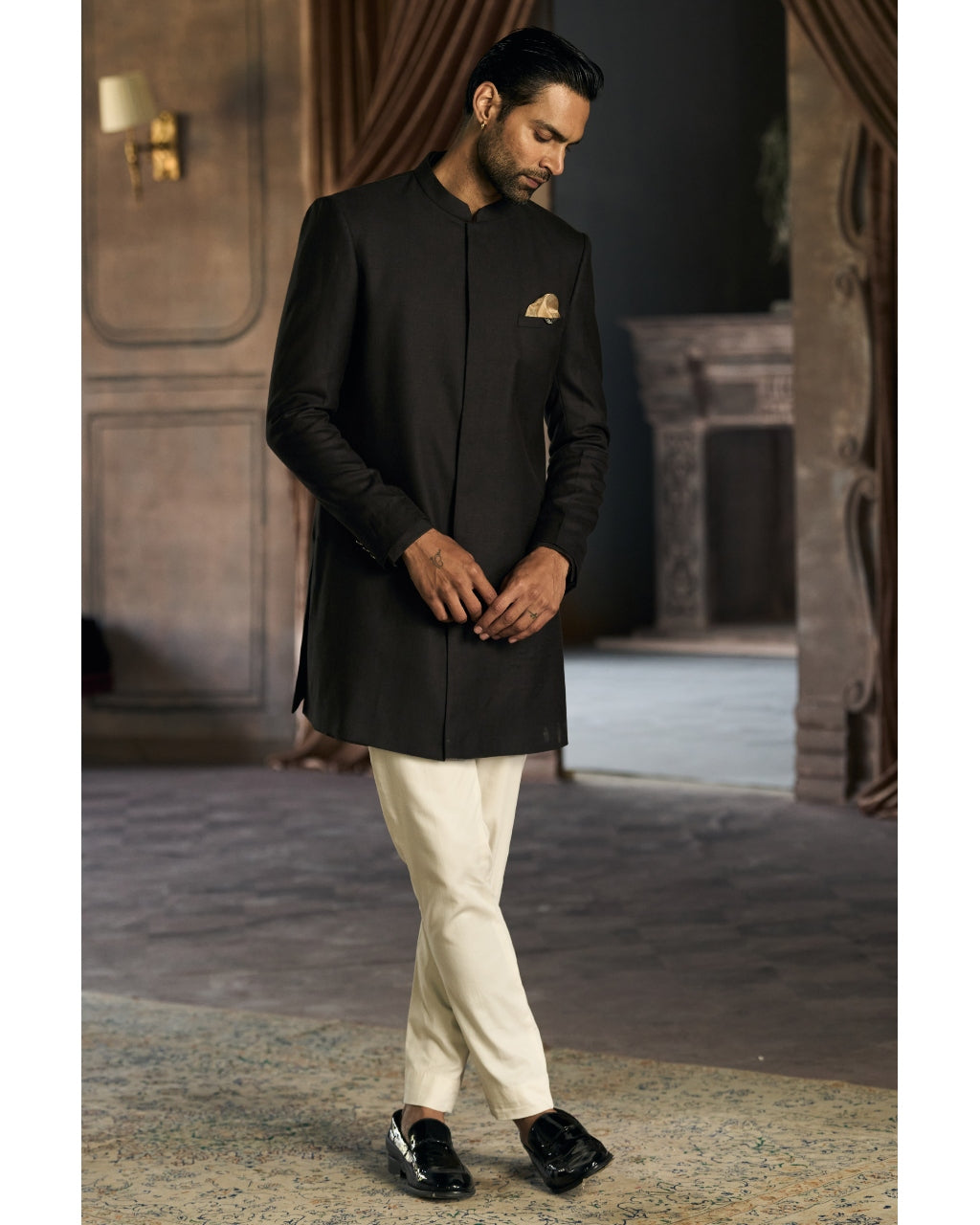 The Classic Matsya Achkan Set