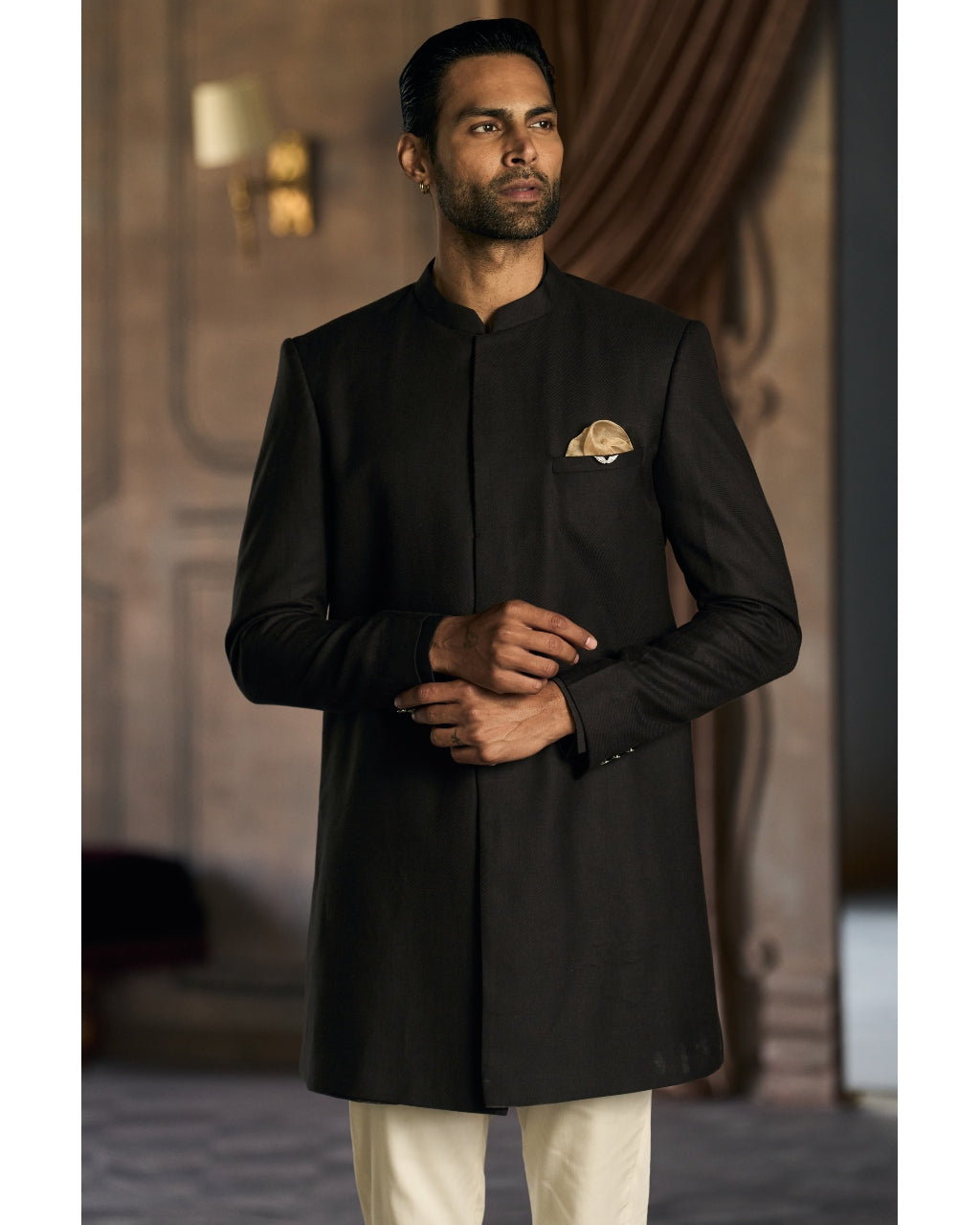 The Classic Matsya Achkan Set