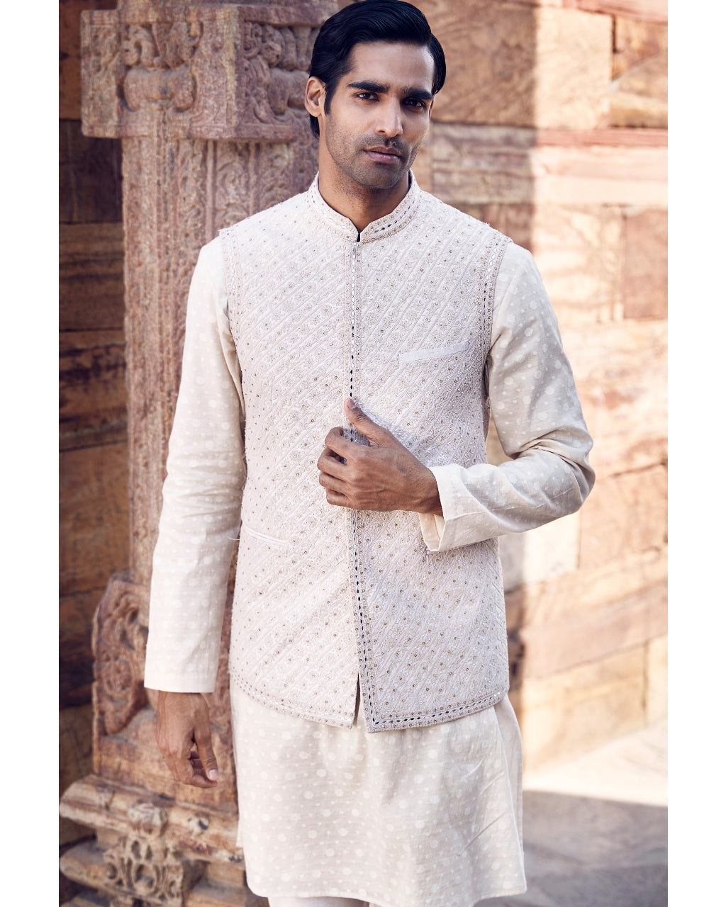 The Nayab Dandy Jacket Set