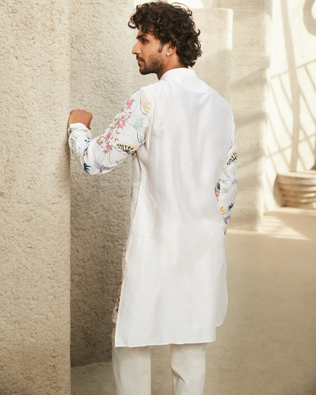 The Ivory Spectrum Kurta Set