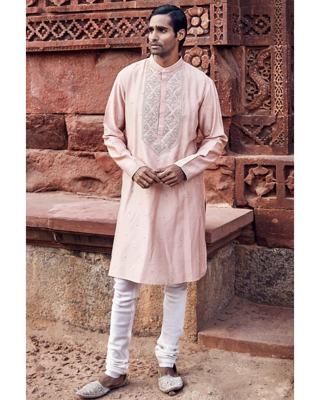 The Gulab Nawab Kurta Set