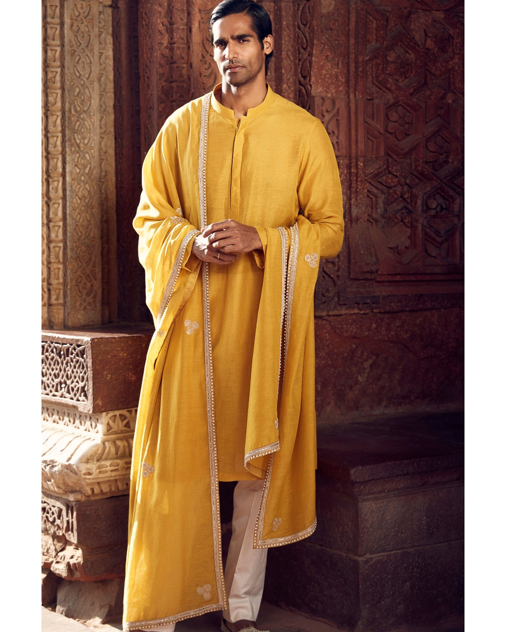 The Royal Haldi Kurta Set