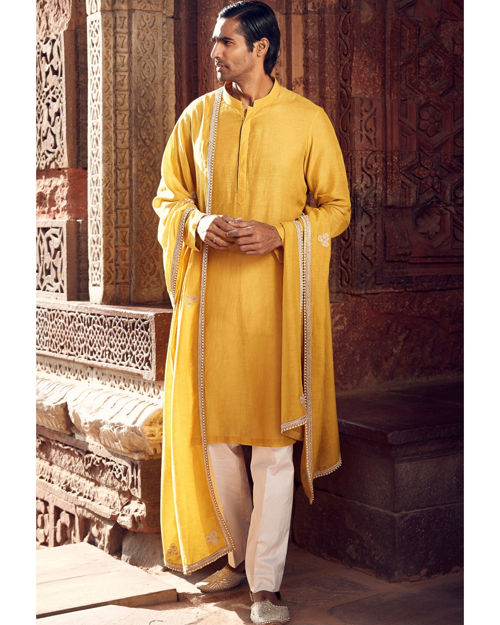 The Royal Haldi Kurta Set