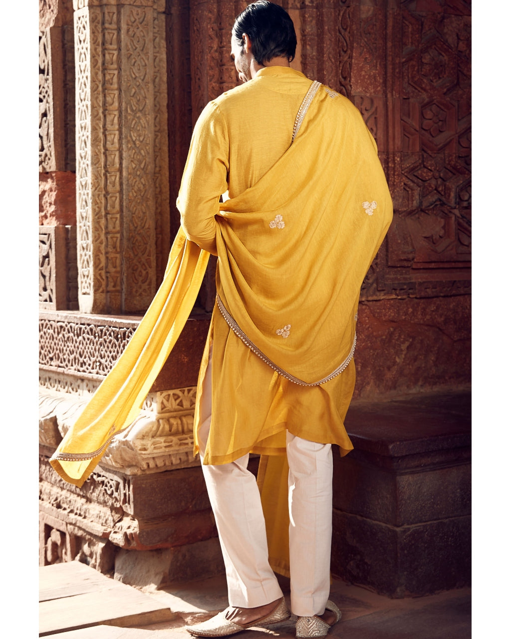 The Royal Haldi Kurta Set