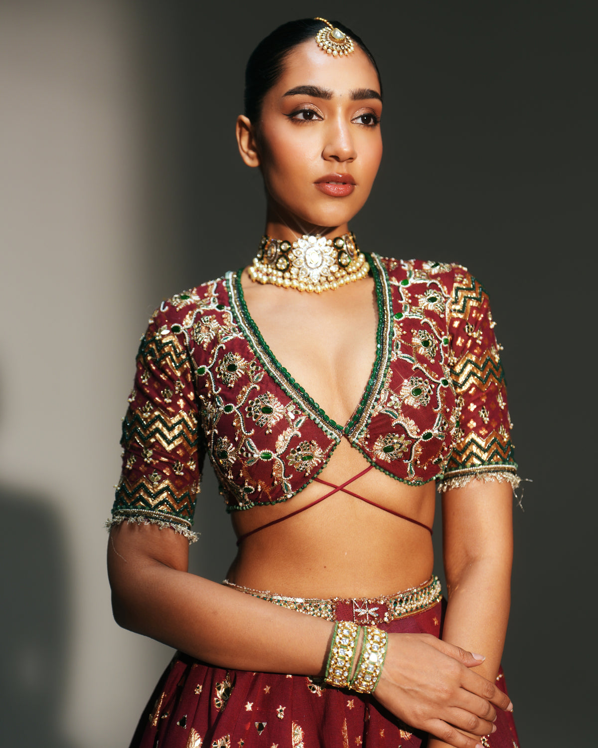 Devi Lehenga Set