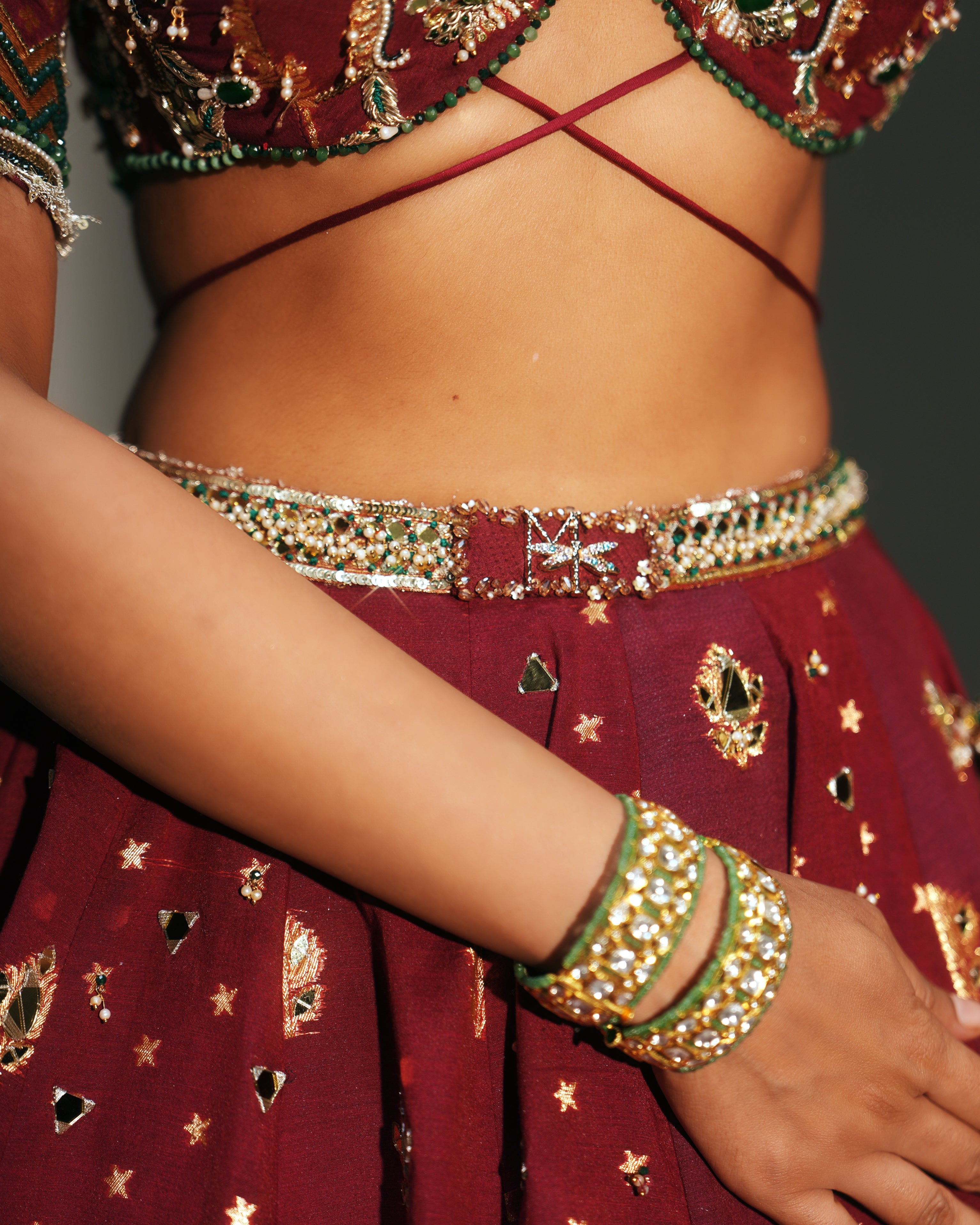 Devi Lehenga Set