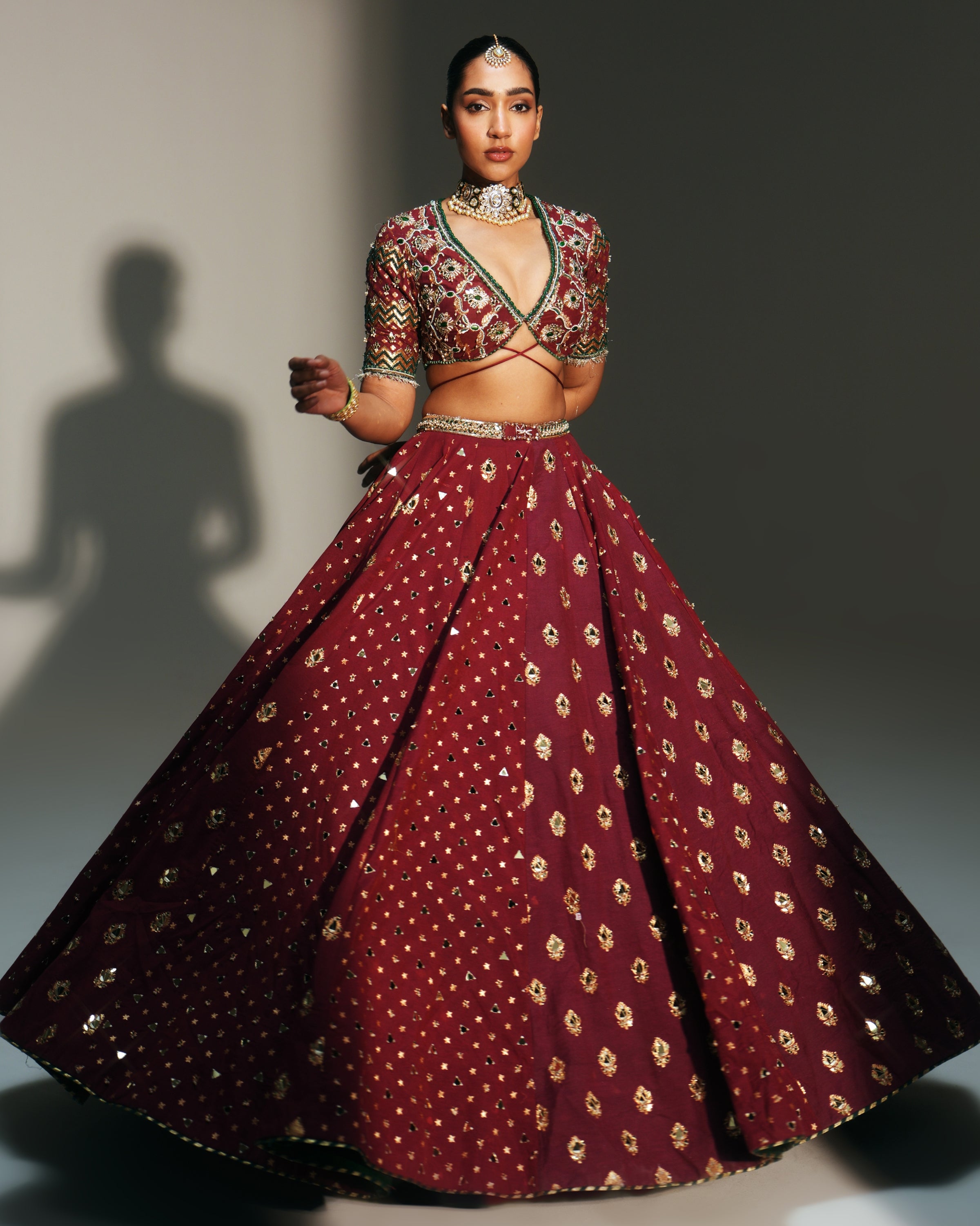 Devi Lehenga Set