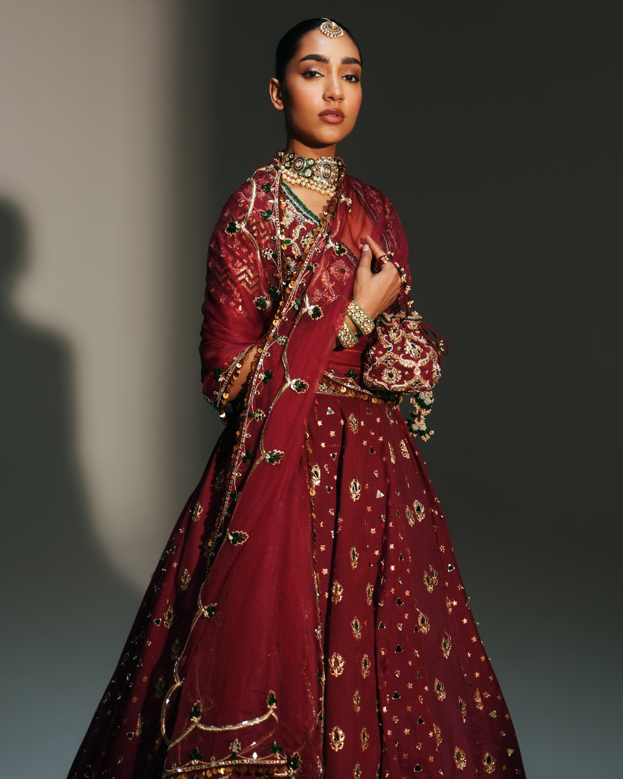 Devi Lehenga Set