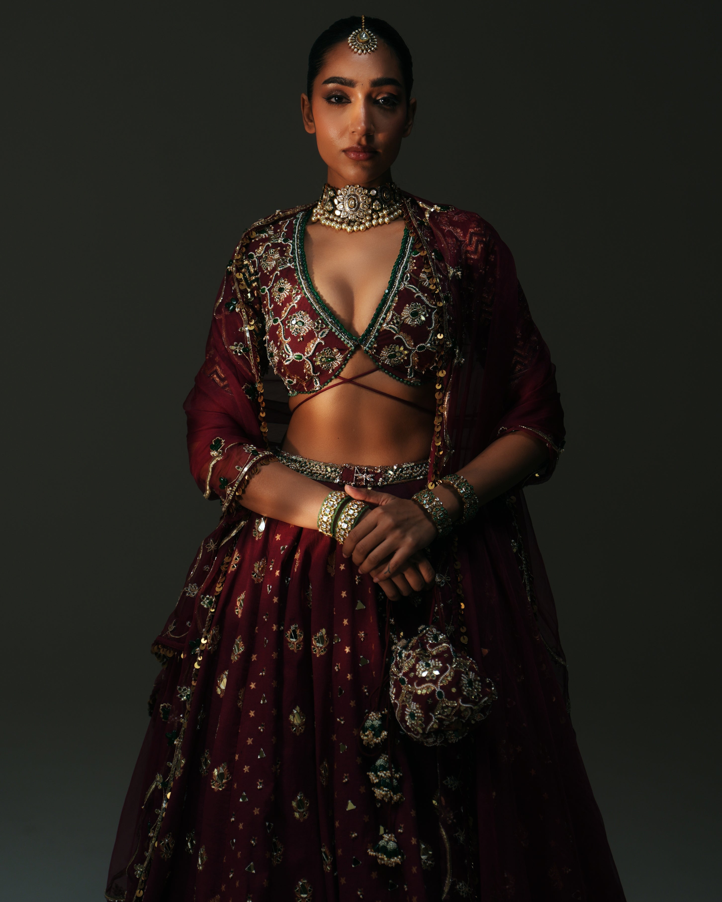 Devi Lehenga Set