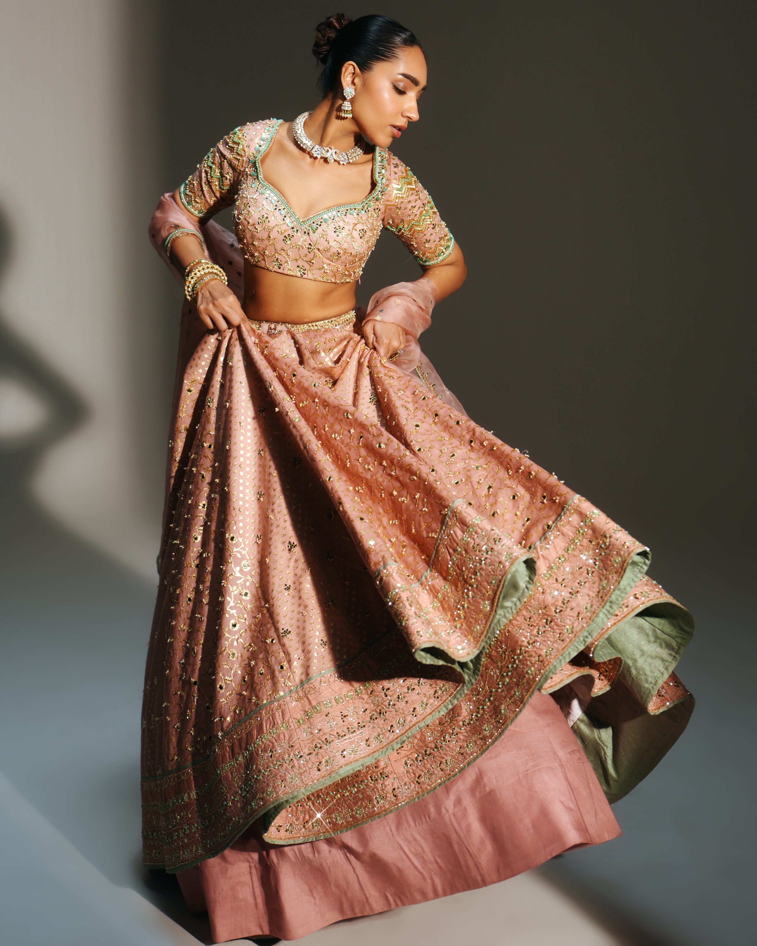 Farah Lehenga Set