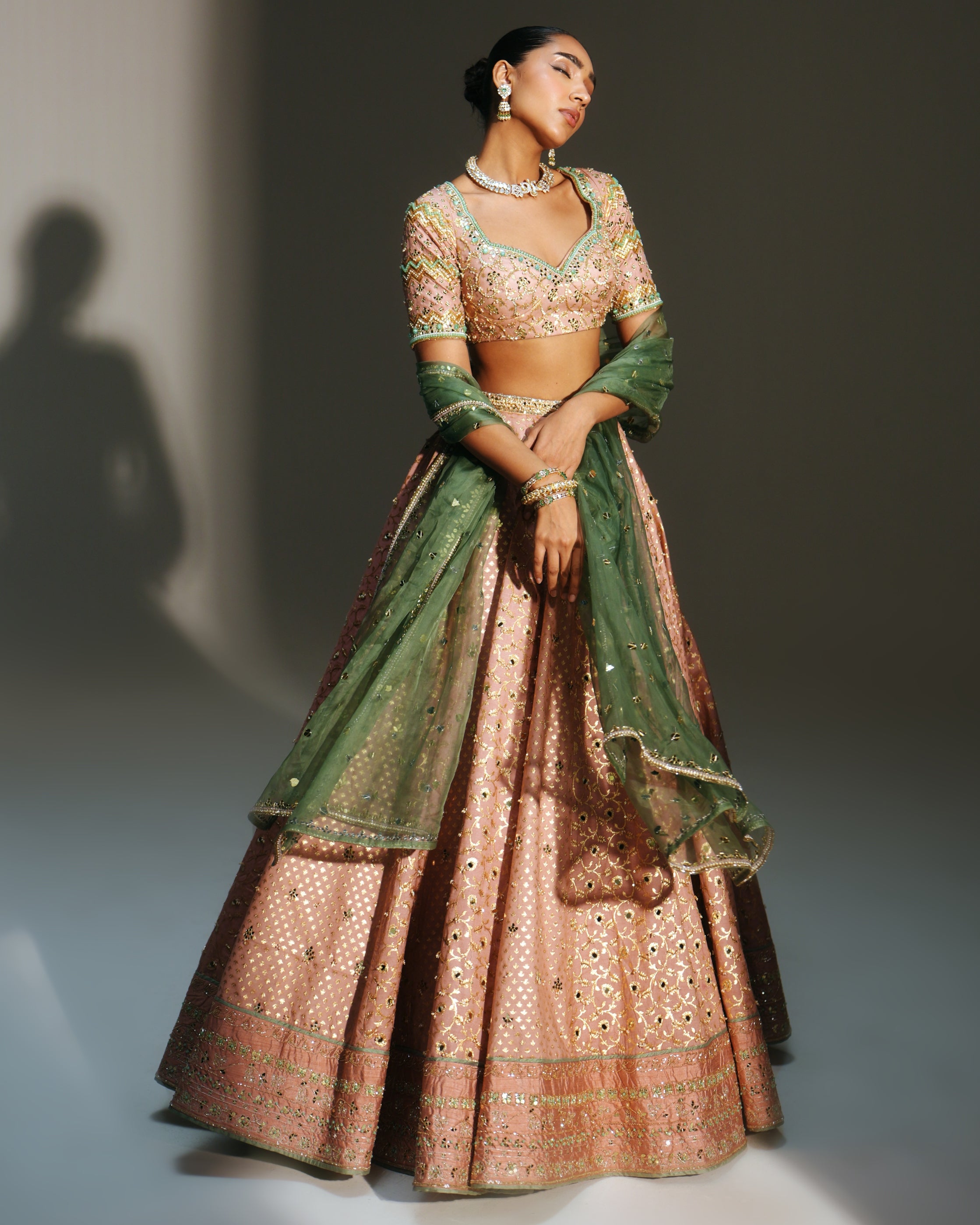 Farah Lehenga Set